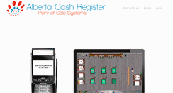 Desktop Screenshot of albertacashregister.com